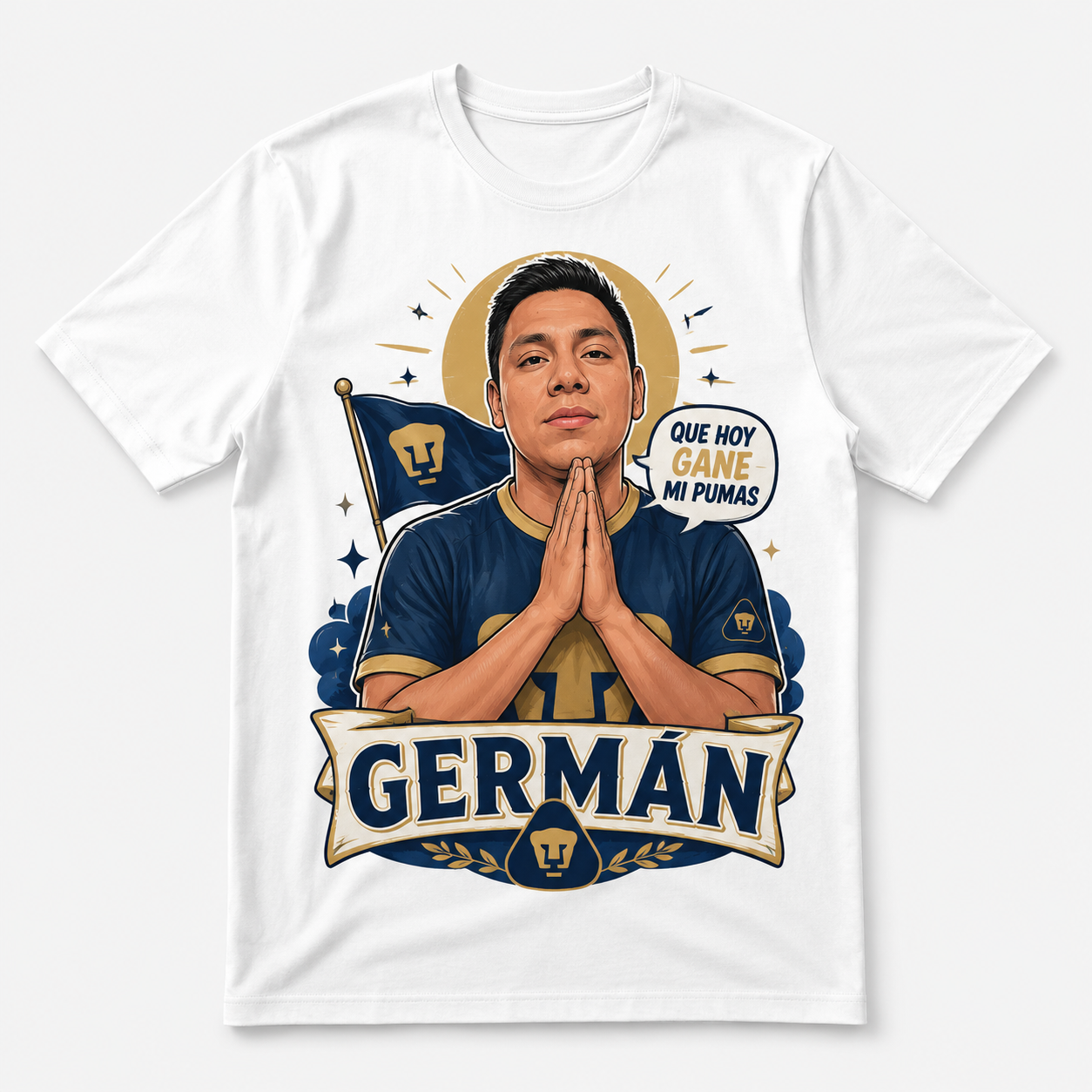 Playera blanca German